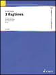 THREE RAGTIMES FLUTE cover
